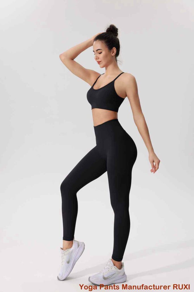 black yoga pants for women best wholesale price RUXI ODM
