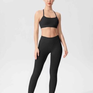 brown flare leggings outfit best wholesale price RUXI ODM