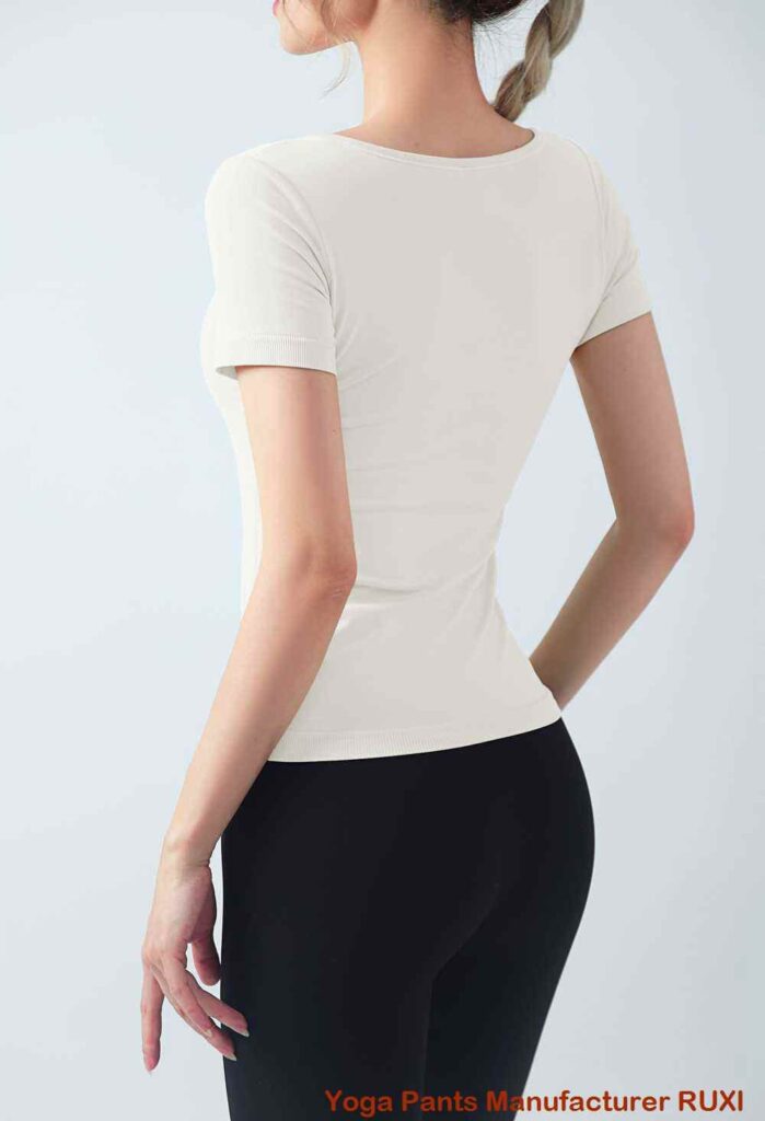 capri exercise pants wholesale price RUXI manufacturing