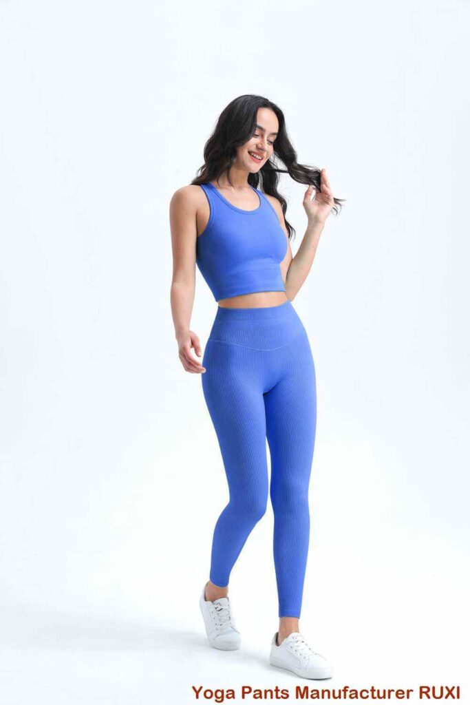 dark blue yoga pants best wholesale price RUXI factory
