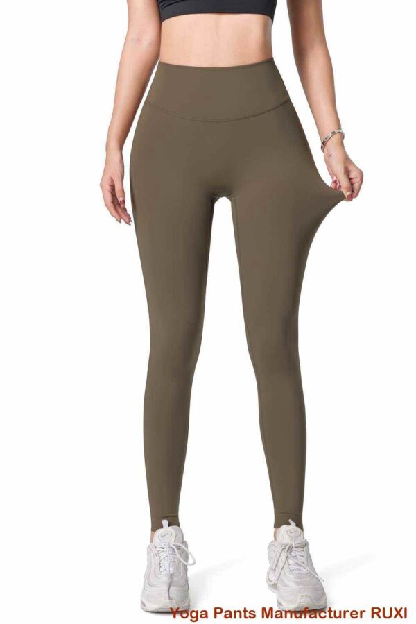 dark brown flare leggings wholesale price RUXI exporter