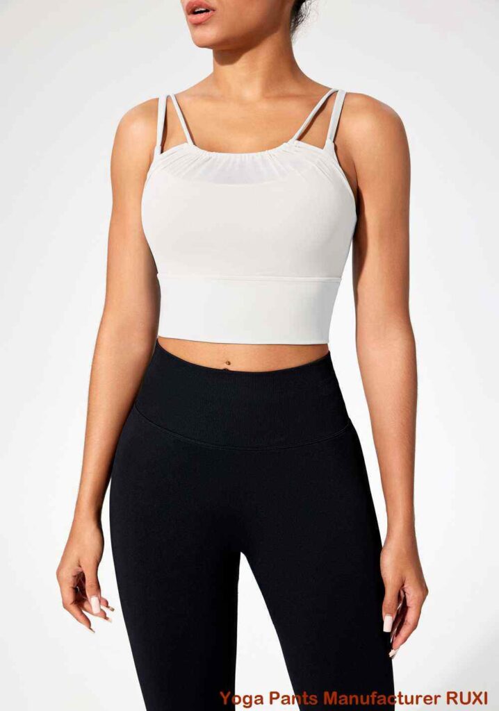 flare leg yoga pants with pockets wholesale price RUXI ODM