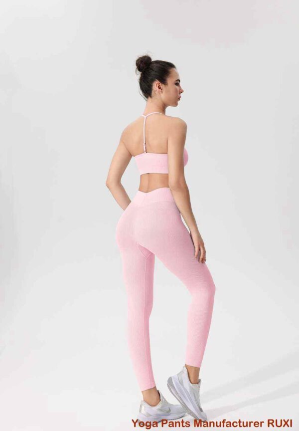 flare leggings ribbed best wholesale price RUXI supplier