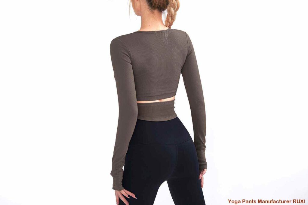 flare maternity yoga pants wholesale RUXI manufacturer