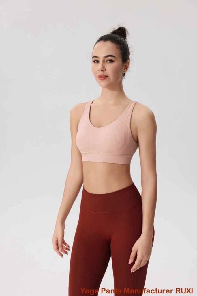 flare yoga pants with slits best wholesale price RUXI OEM