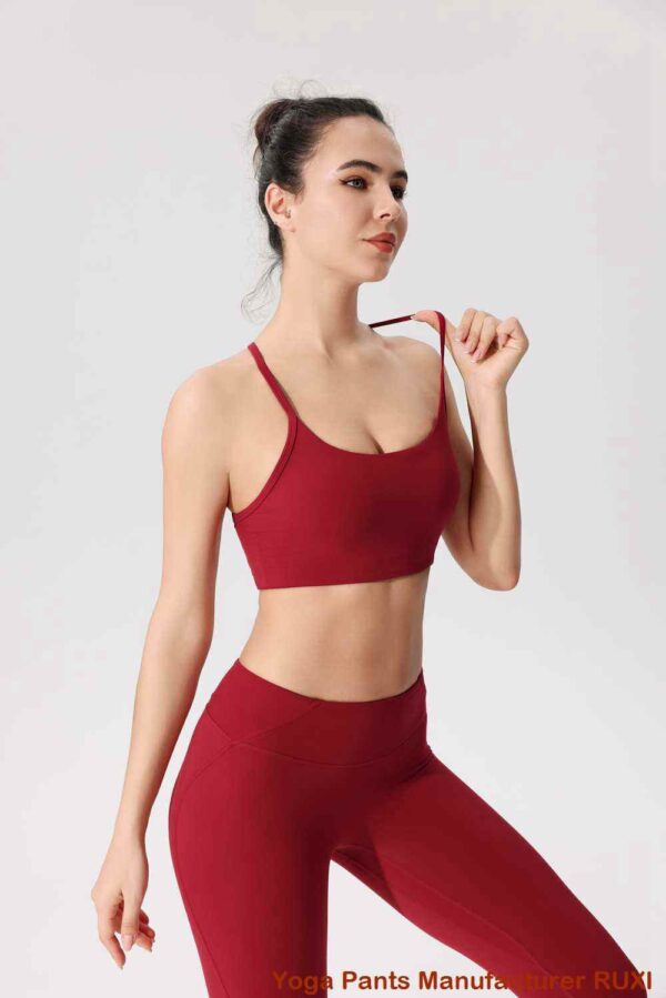 fleece lined pocket leggings wholesale RUXI manufacturer