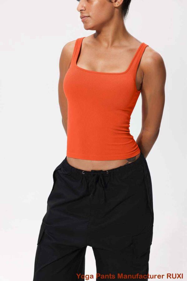 green gym vest best wholesale price RUXI manufacturer