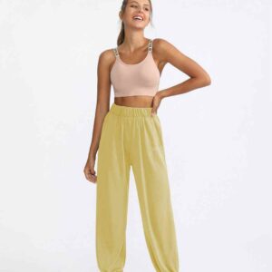 grey cotton flare leggings wholesale RUXI manufacturer