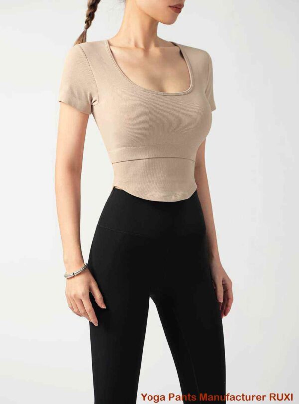 grey leggings with pockets wholesale price RUXI exporter