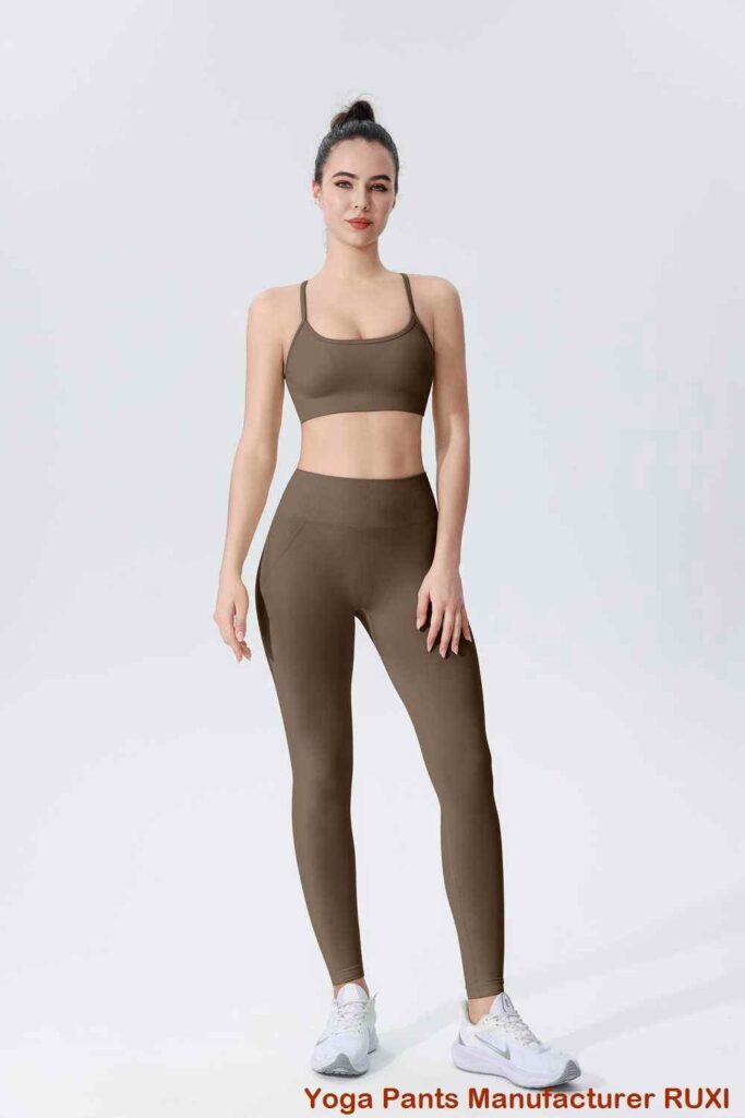high top yoga pants best wholesale price RUXI OEM ODM