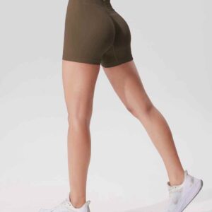 high waisted shorts activewear wholesale price RUXI ODM