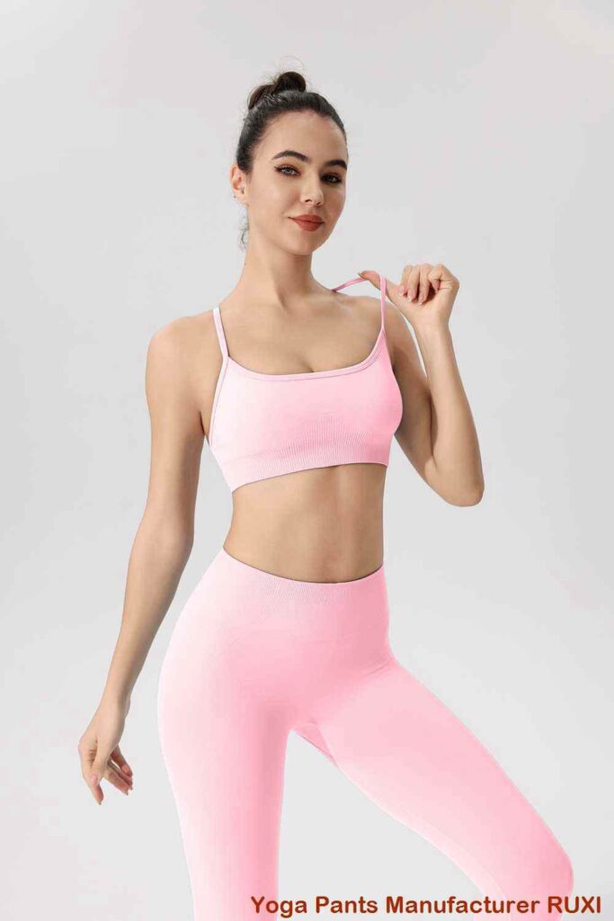 korean sports bra best wholesale price RUXI manufacturing