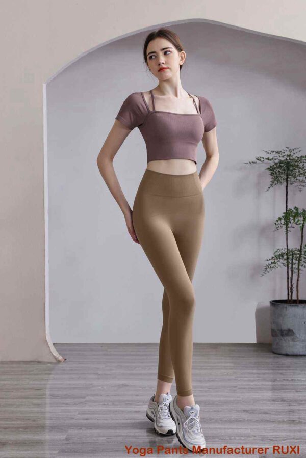 lycra sports leggings wholesale price RUXI manufacturer