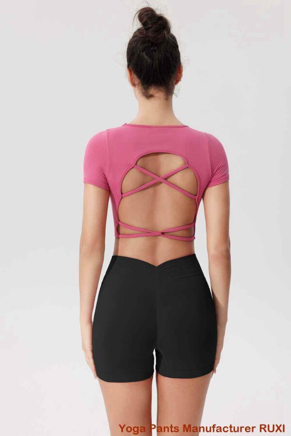 olive green yoga leggings wholesale price RUXI supplier