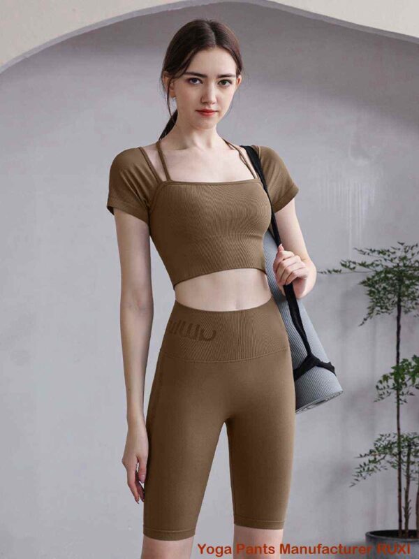 petite yoga shorts best wholesale price RUXI China