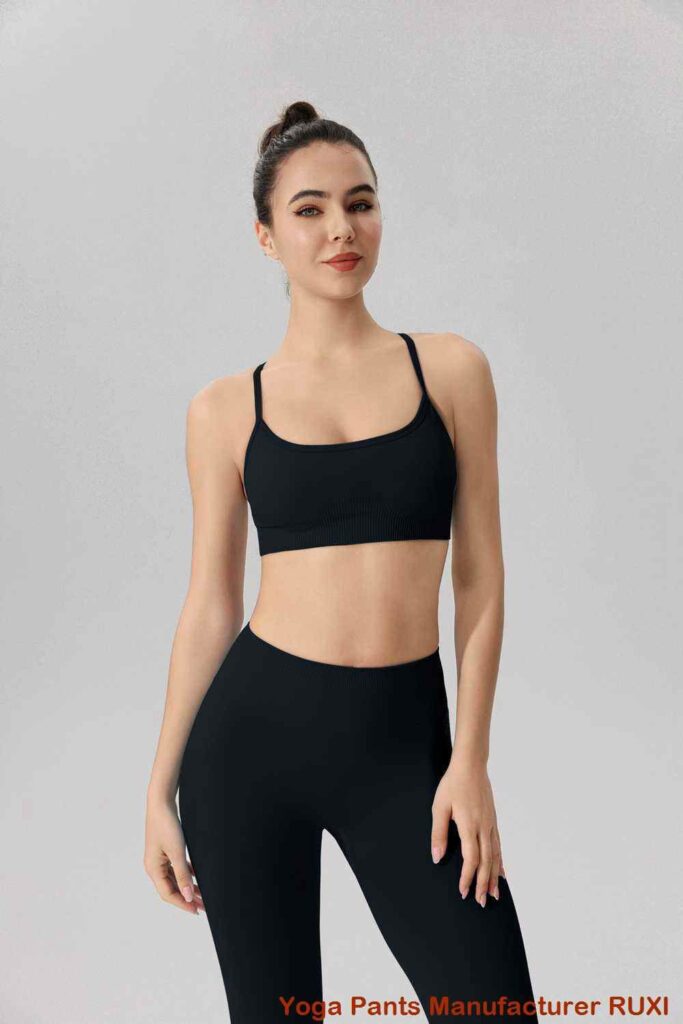 plaid sports bra best wholesale price RUXI exporter