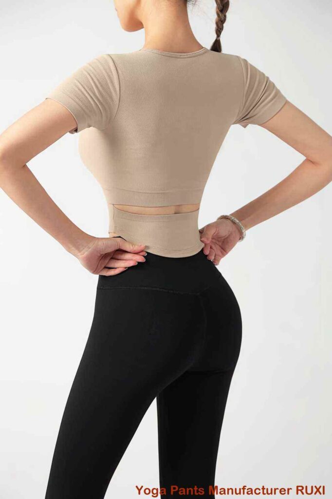 reversible yoga pants best wholesale price RUXI factory