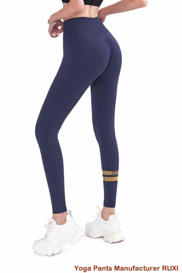 ribbed seamless cycling shorts wholesale RUXI manufacturing