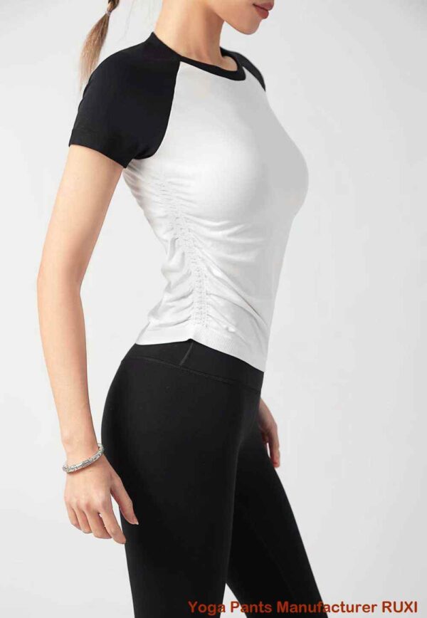 short gym shorts womens wholesale price RUXI manufacturing