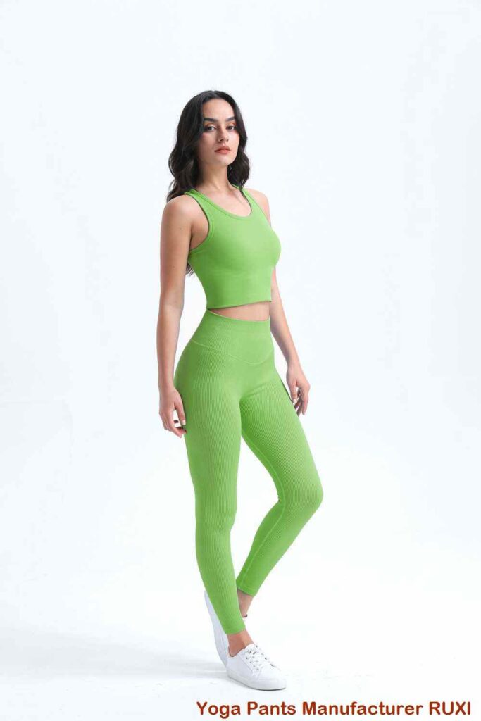 spandex yoga pants best wholesale price RUXI manufacturing