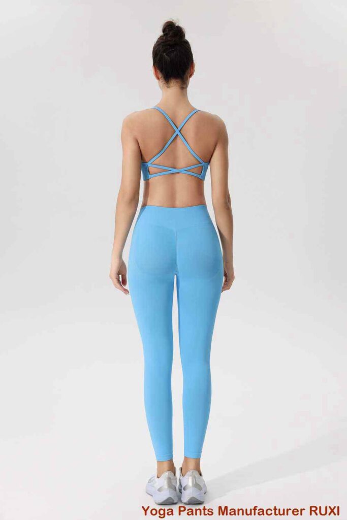 sports bra with permanent pads wholesale RUXI exporter