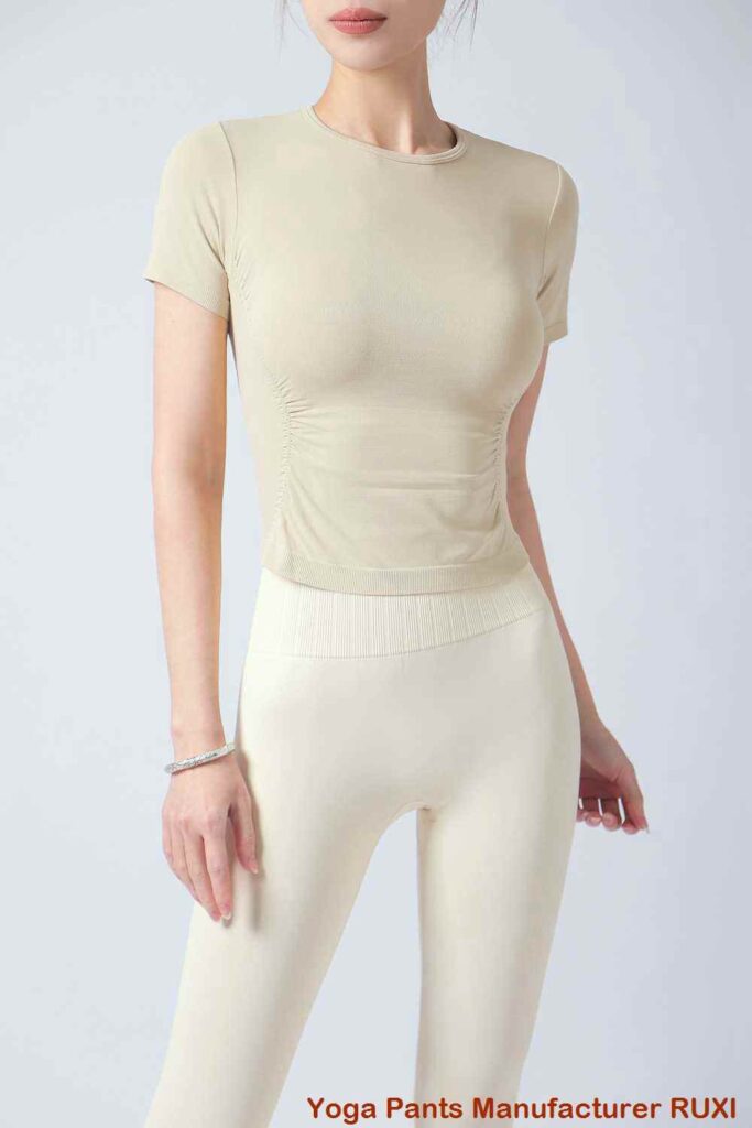striped yoga pants best wholesale price RUXI OEM
