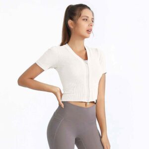 tan flare leggings best wholesale price RUXI manufacturing