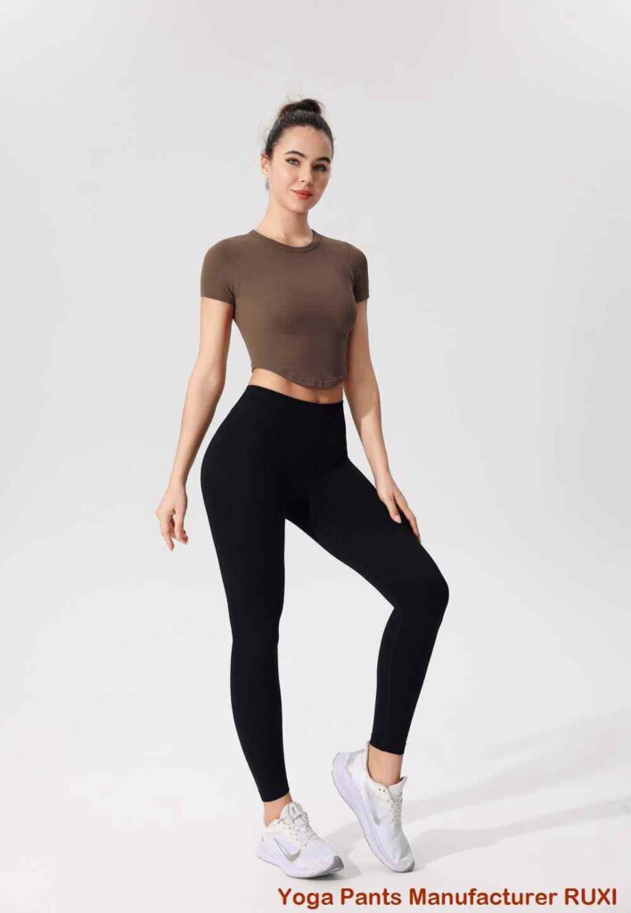 tight workout pants best wholesale price RUXI manufacturing