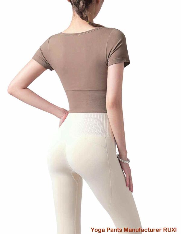 v cut flare leggings best wholesale price RUXI China