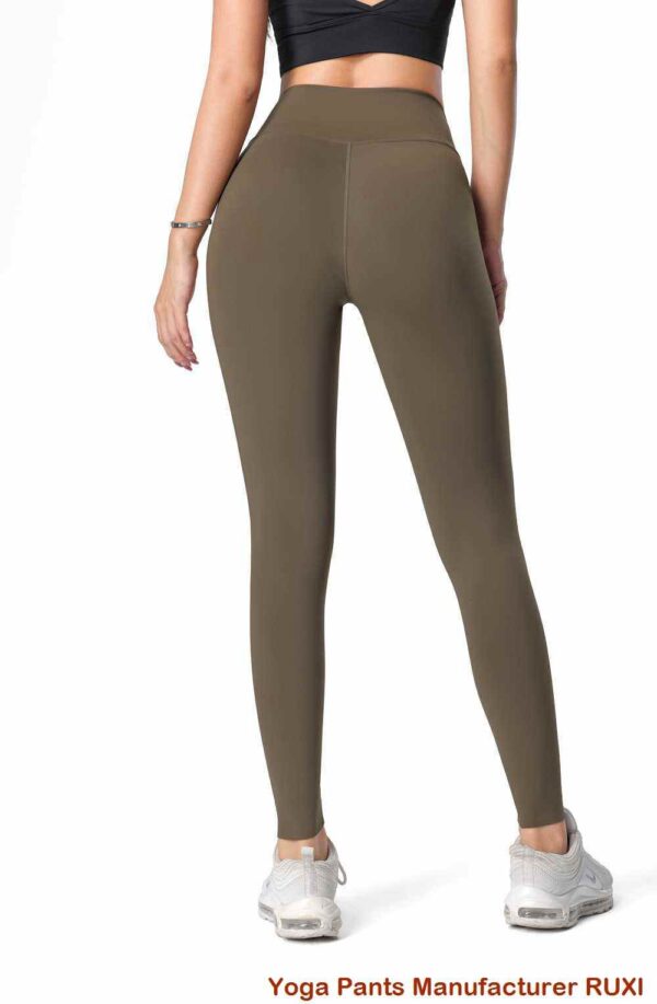 womens athletic leggings with pockets RUXI factory