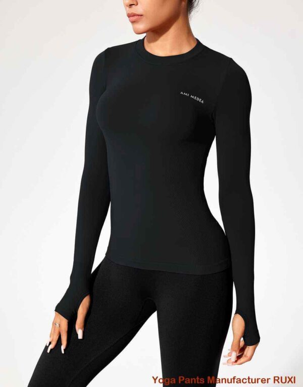 womens cycling shorts high waisted wholesale price RUXI OEM