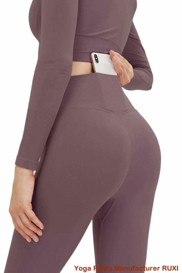 womens fitted workout shorts wholesale price RUXI factory