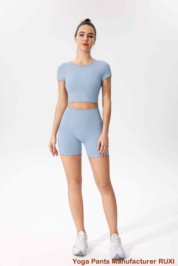 womens gray golf shorts wholesale price RUXI manufacturer