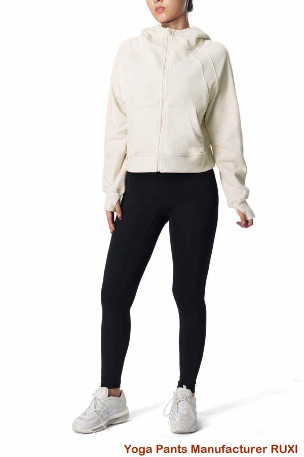 womens long running shorts with pockets RUXI exporter