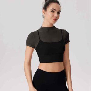 womens red yoga shorts best wholesale price RUXI factory