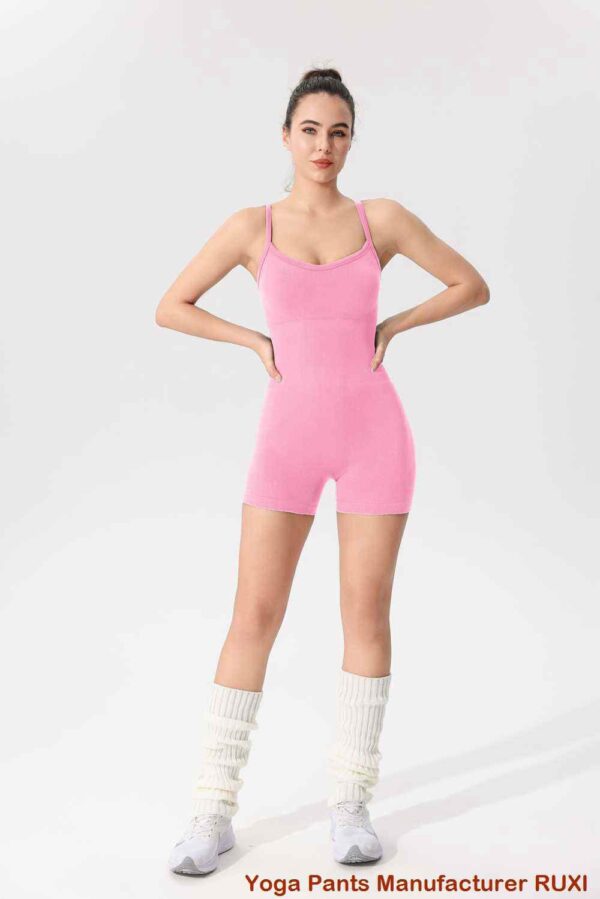 yoga biker short best wholesale price RUXI ODM