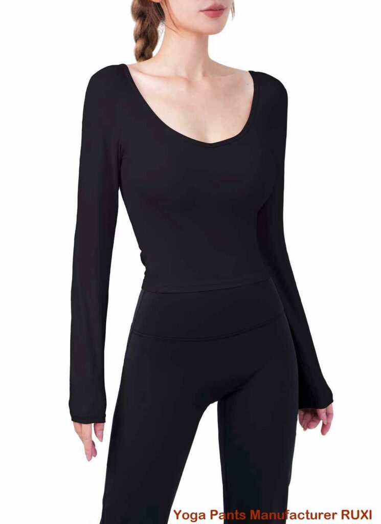yoga pants that look like jeans wholesale RUXI supplier