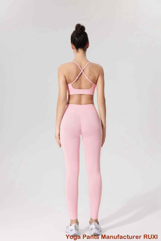 yoga pants with foot straps wholesale RUXI manufacturer