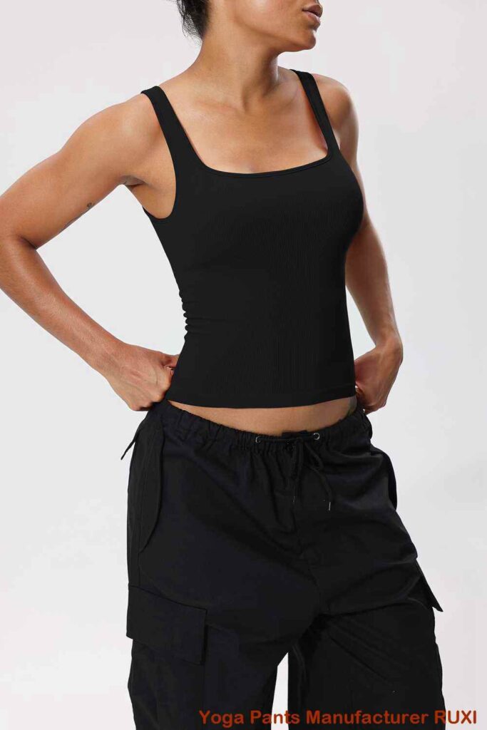 yoga tops sale best wholesale price RUXI manufacturing